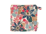 Carré Démaquillant Lavable cerise en fleur