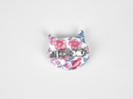 Barrette miaou rose grenadine