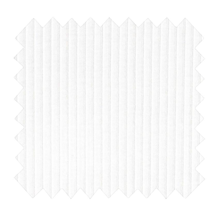 Tissu jersey jersey côtelé blanc