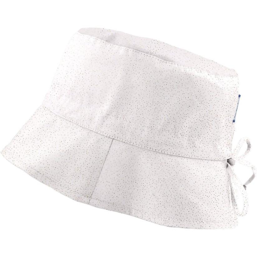 Chapeau De Soleil Bébé Fille 2T Avec Oreilles - Motif à Pois Noir Et Blanc
