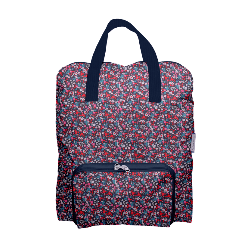 Sac Lunch Isotherme hippie fleurie - Papa Pique et Maman Coud