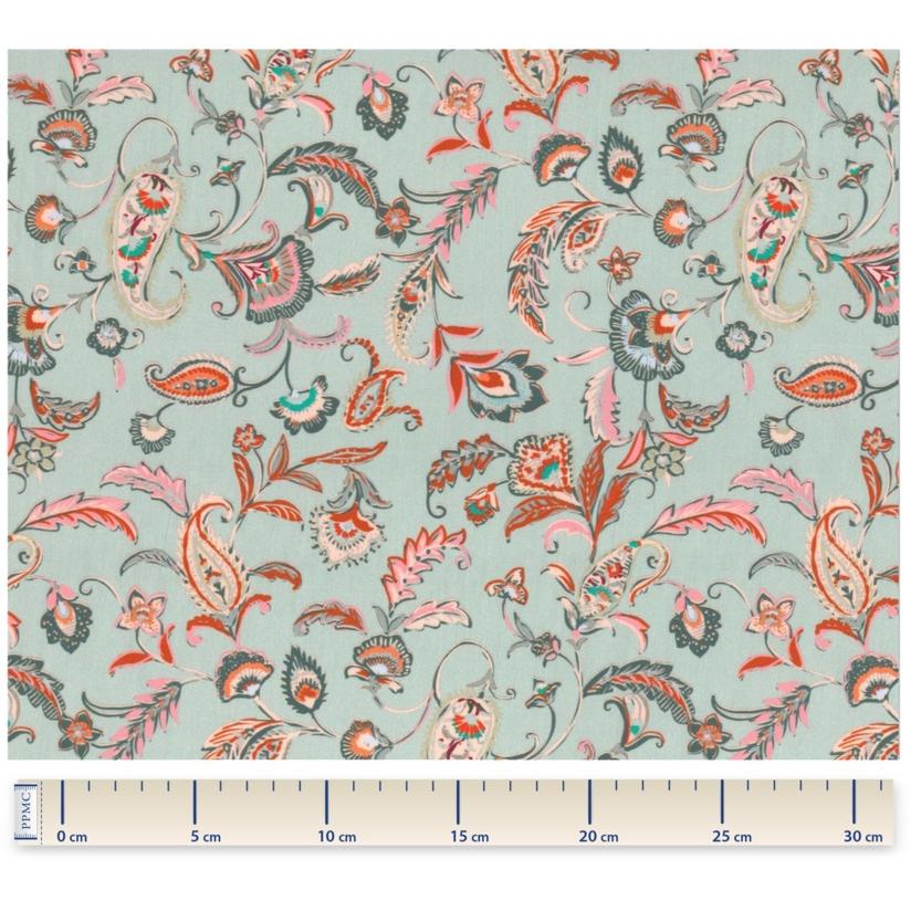 Soimoi Rouge Canard De Coton En Tissu Paume Arbre Tissu