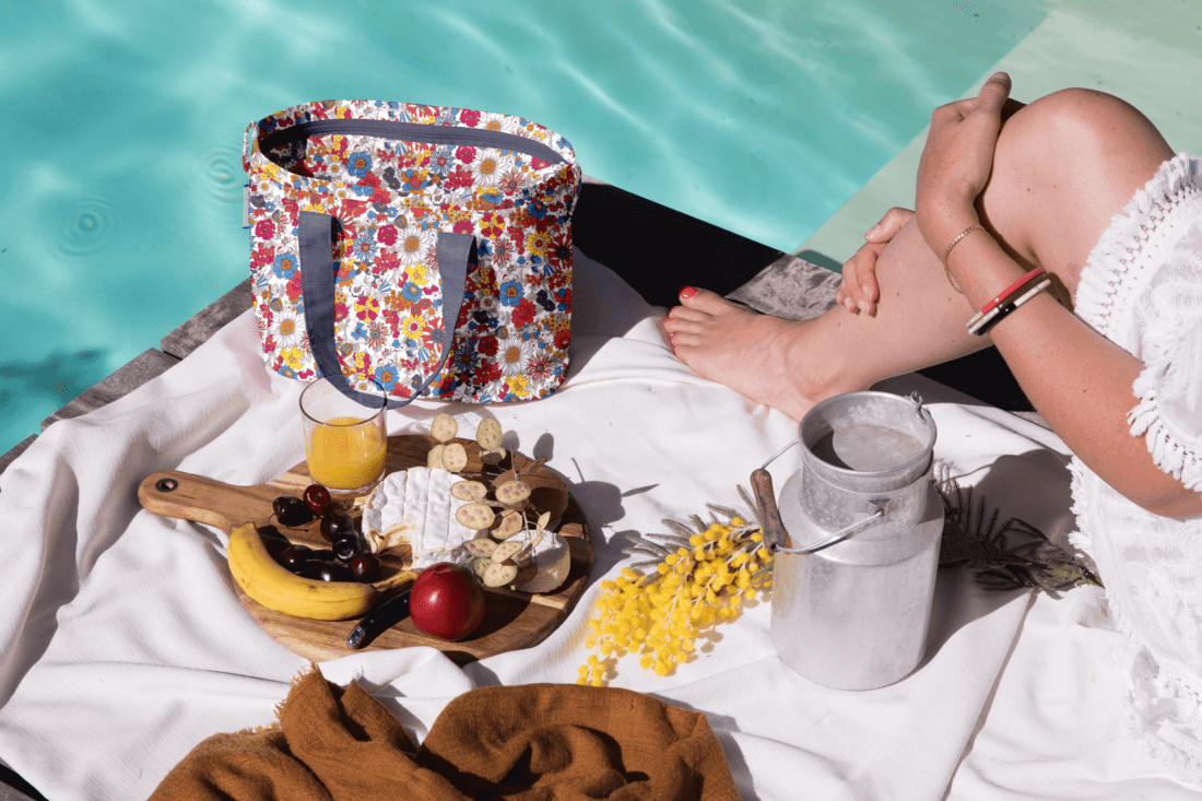 Petit Sac Isotherme pour Repas Midi Coloré