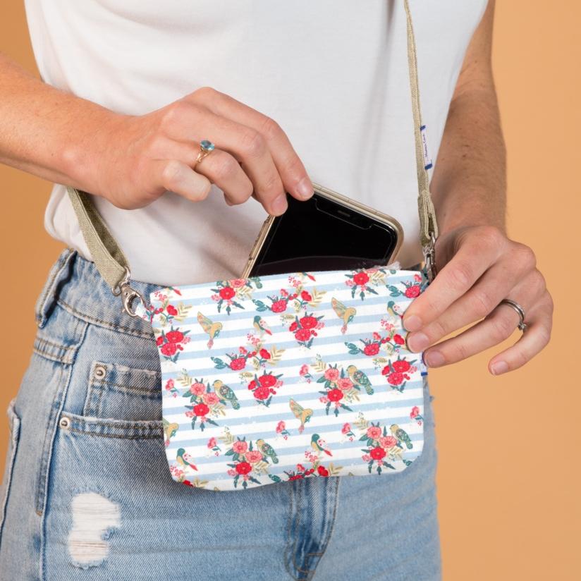 Sac Pochette été Fleuri - Gamme Fleurie - Style Clutch Pour Femme - Neuf Sans étiquette