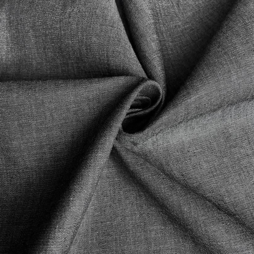 Tissu coton au mètre jean noir