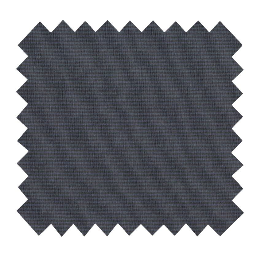 Tissu jersey rayé bleu et noir