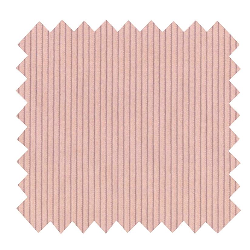 Tissu velours côtelé rose