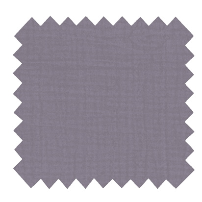 Tissu coton au mètre gaze lilas