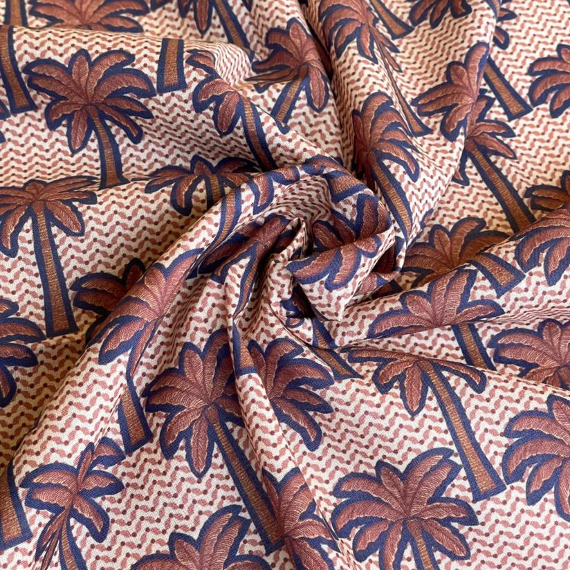 Tissu voile palmeraie