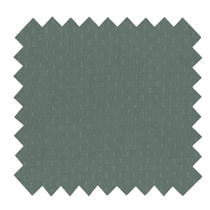Tissu coton au mètre gaze plumetis vert ex1069