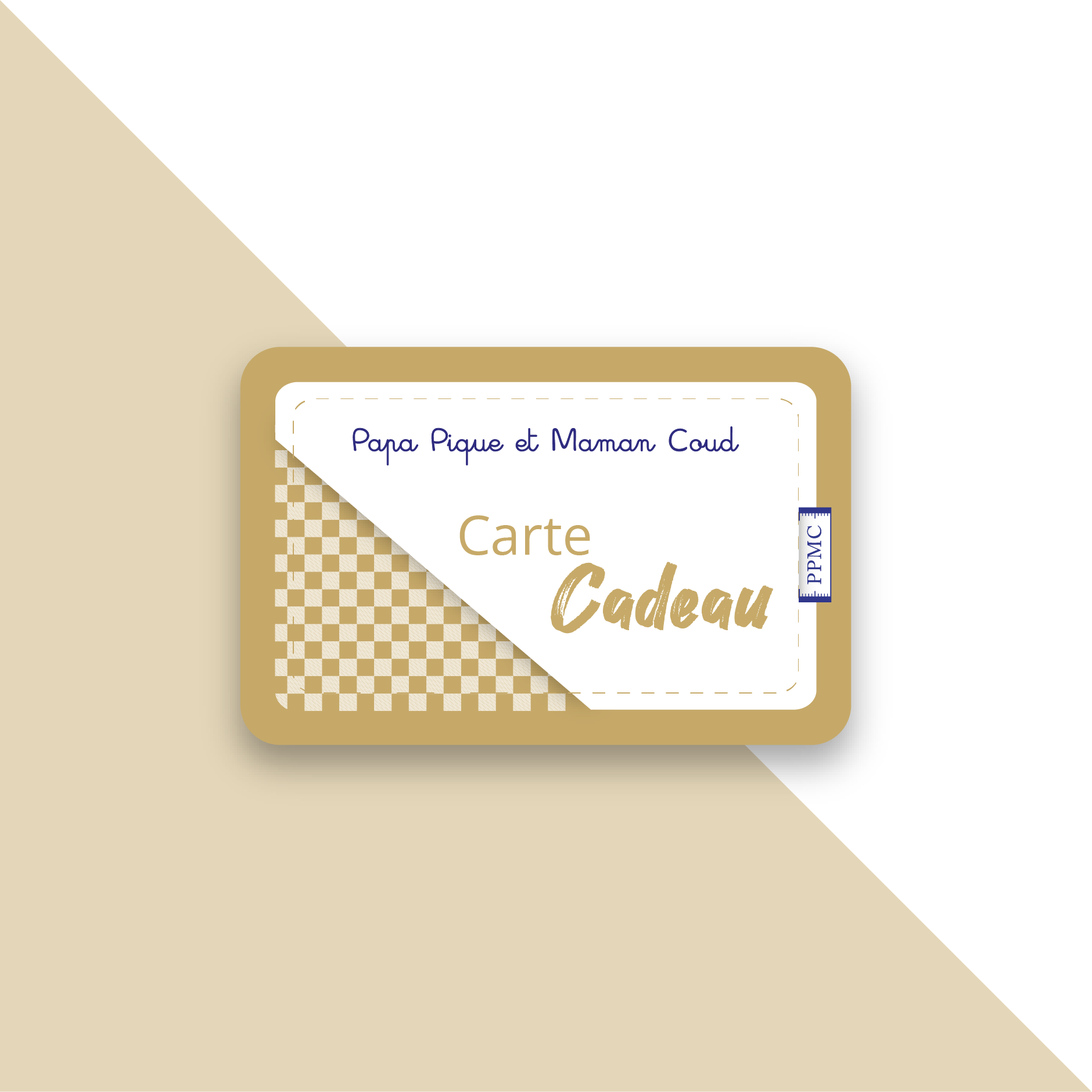 Carte cadeau envoyée par e-mail - Papa Pique et Maman Coud