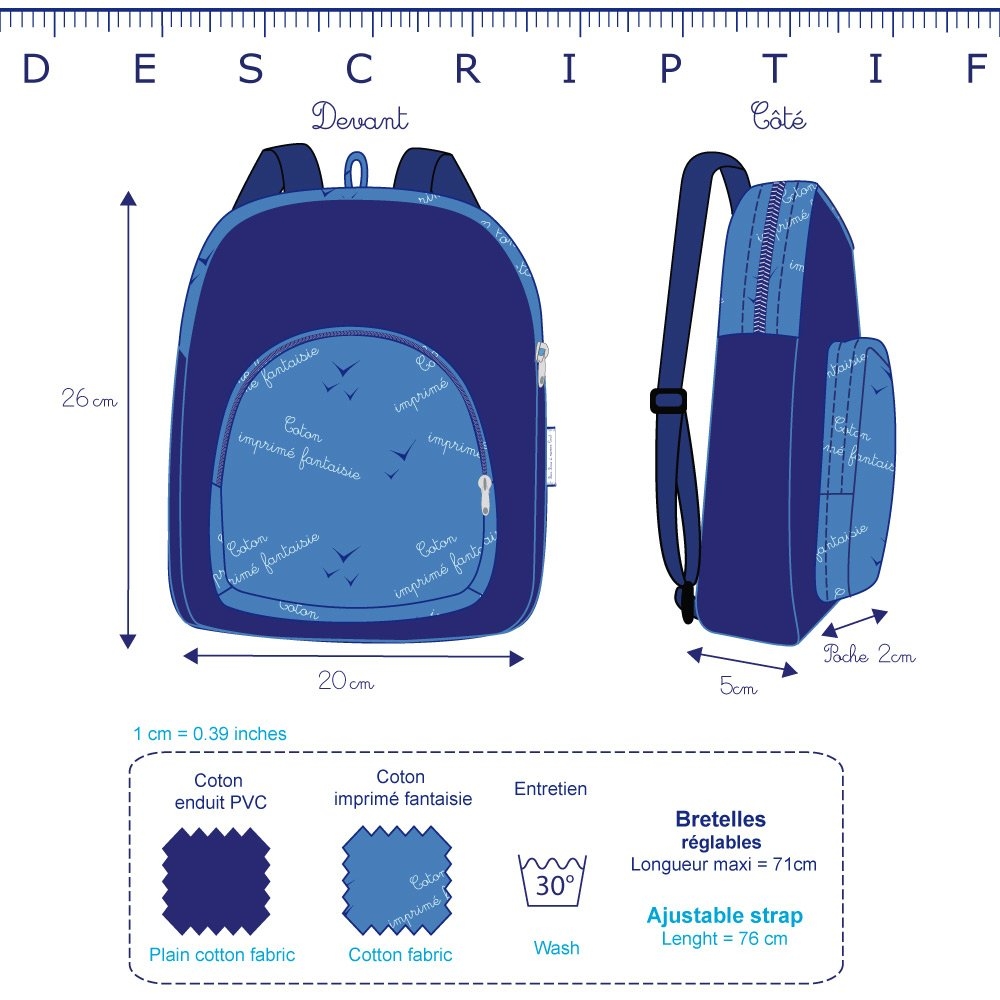 paresseux dessin dort dormir somme 2602' Sac à dos