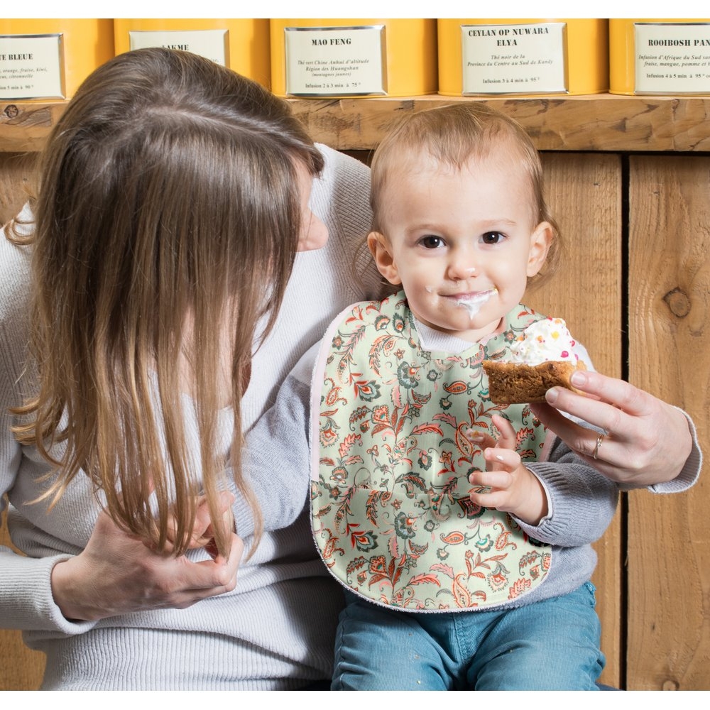 Bavoir bébé - Bavoirs en tissu ou plastifiés pour les repas de Bébé