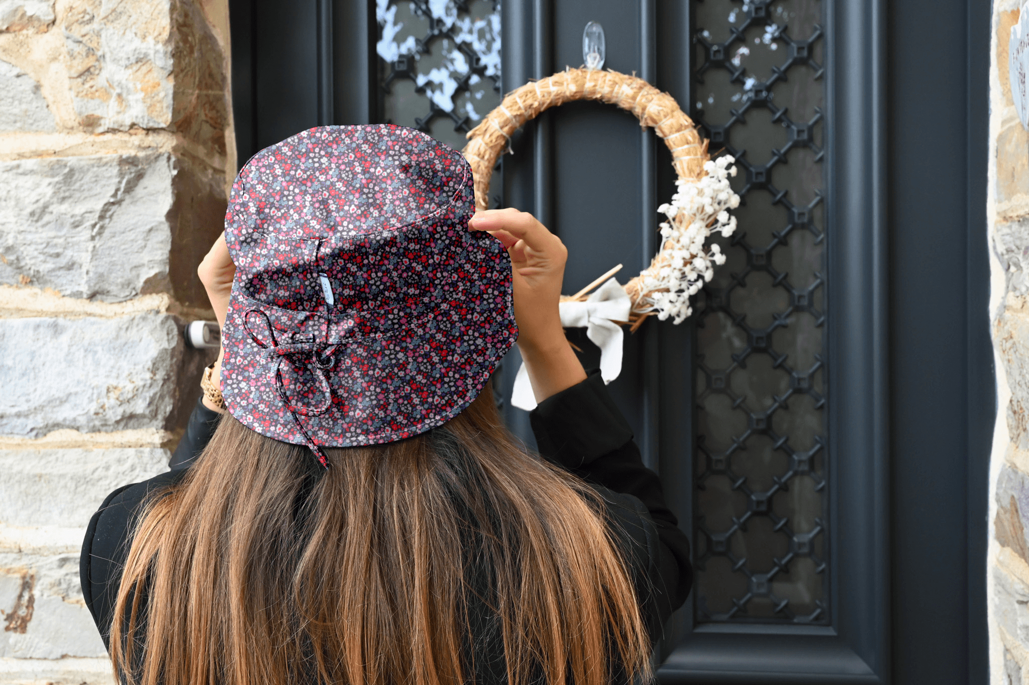 chapeau de pluie femme