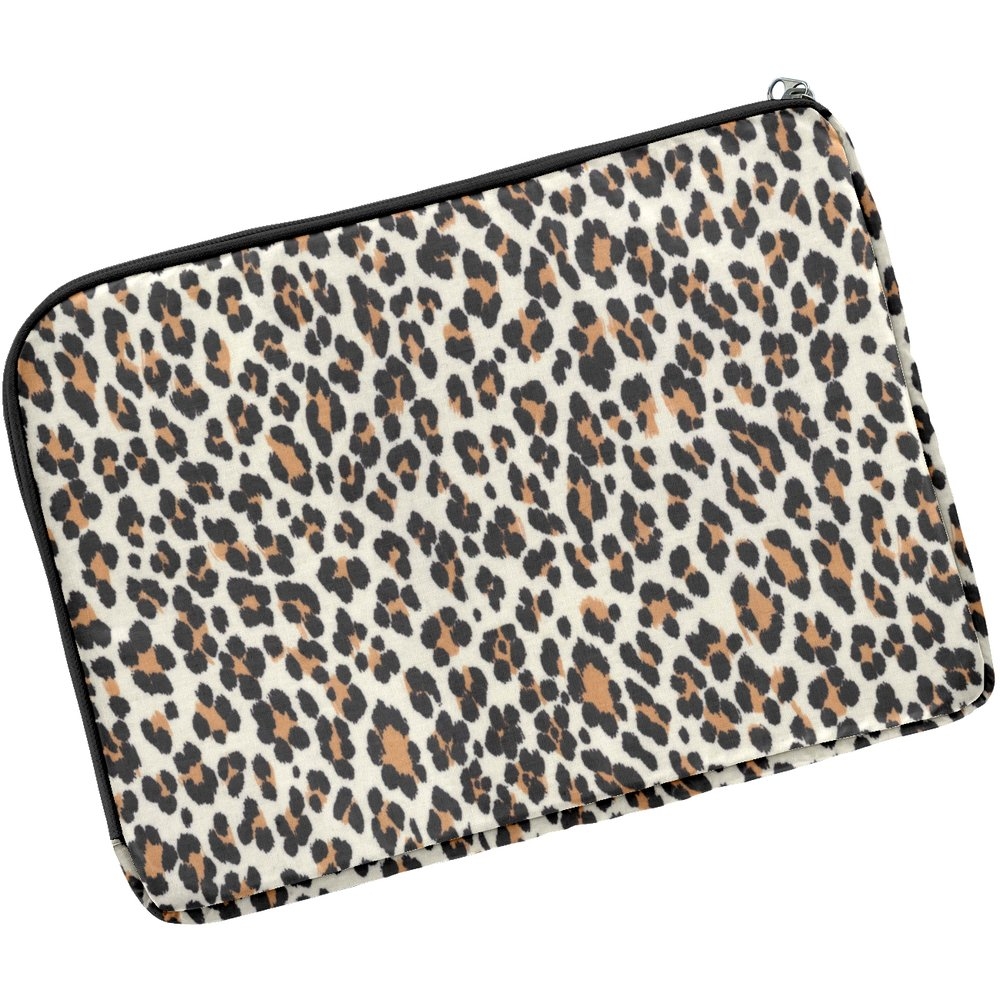 Pochette ordinateur 15 pouces leopard - Papa Pique et Maman Coud