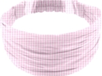 Bandeau fichu Enfant vichy rose