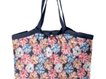 Sac cabas moyen anémones rayées