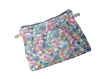 Mini pochette plissée pastel fleuri