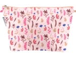 Trousse de toilette herbier rose