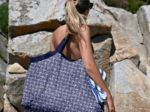 Sac cabas grand soleil levant