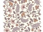 Coupon tissu enduit de 35cm  rêve de jasmin