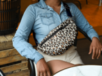 Sac banane leopard