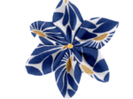 Barrette fleur étoile soleil levant