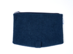 Rabat sac compagnon velours côtelé large marine