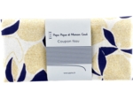 Coupon tissu 50 cm citrons dorés