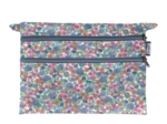 Pochette plate Aloïs pastel fleuri