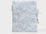 Grande pochette à livre broché toile de biche