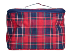 Vanity grand tartan rouge