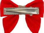 Barrette Mini Noeud Papillon rouge