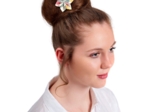 Barrette fleur étoile 4 douceur d'été