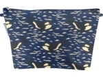 Trousse de toilette orque bleue