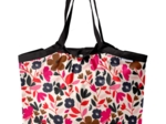Sac cabas taille moyenne plissé champ floral
