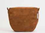 Base petite besace sans bandoulière suédine fauve