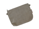 Mini pochette tissu lin doré