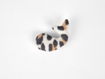Barrette Baleine leopard