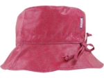 Chapeau Pluie Ajustable Femme T3 fuchsia argent