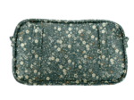 Pochette banane fleuri kaki