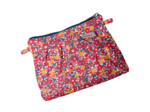 Mini pochette plissée cocktail de fleurs
