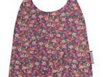 Serviette enfant élastique hippie fleurie