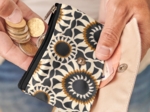 Mini pochette porte-monnaie attrape soleil