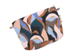 Petite pochette en coton vague d'automne