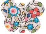 Barrette petit papillon mille et une fleurs