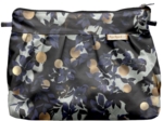 Pochette plissée flocon doré