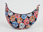 Petit Sac demi lune Anémones rayées