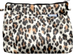 Pochette plissée leopard