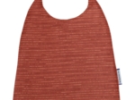 Serviette enfant élastique gaze lurex terracotta